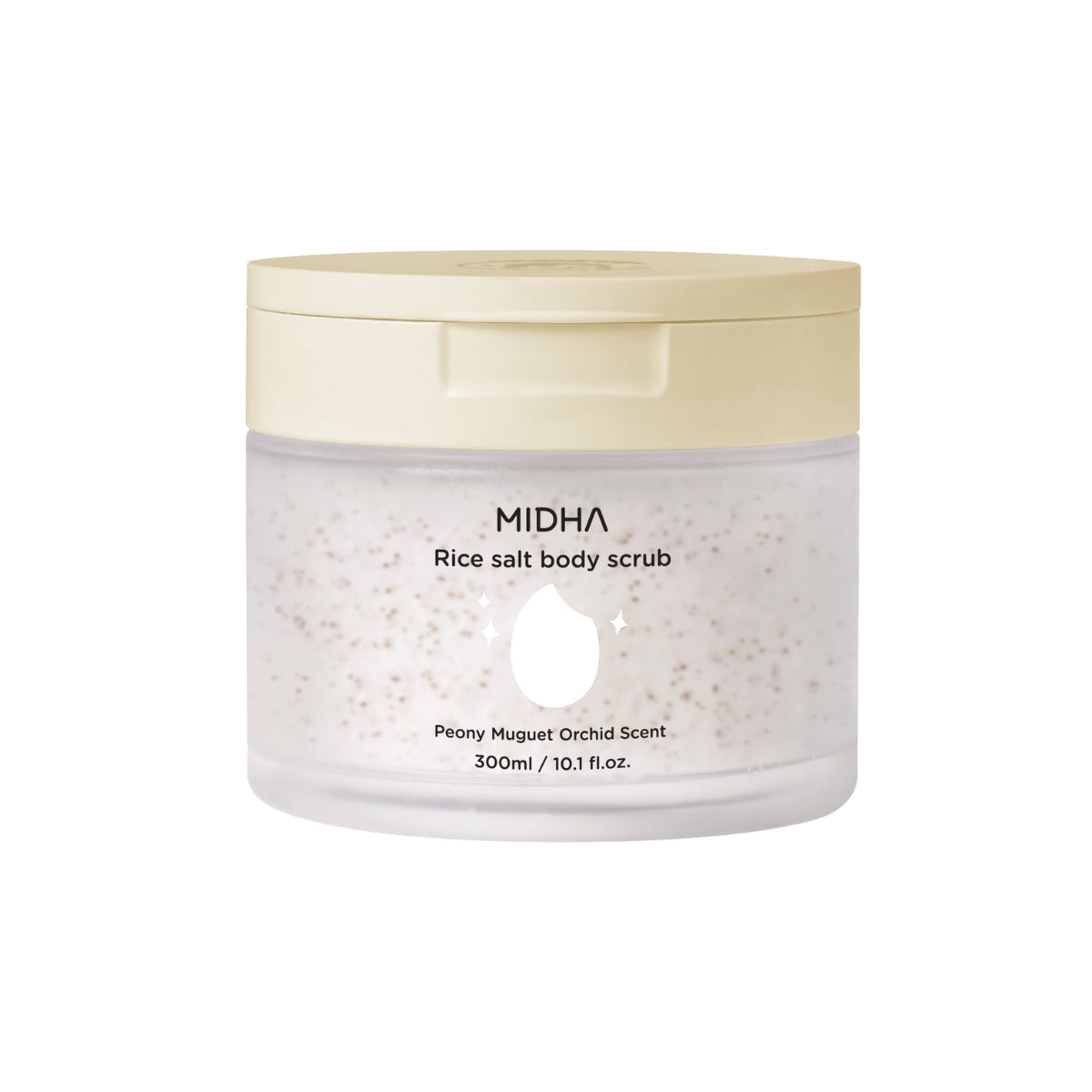 MIDHA Rice Salt Body Scrub 200g