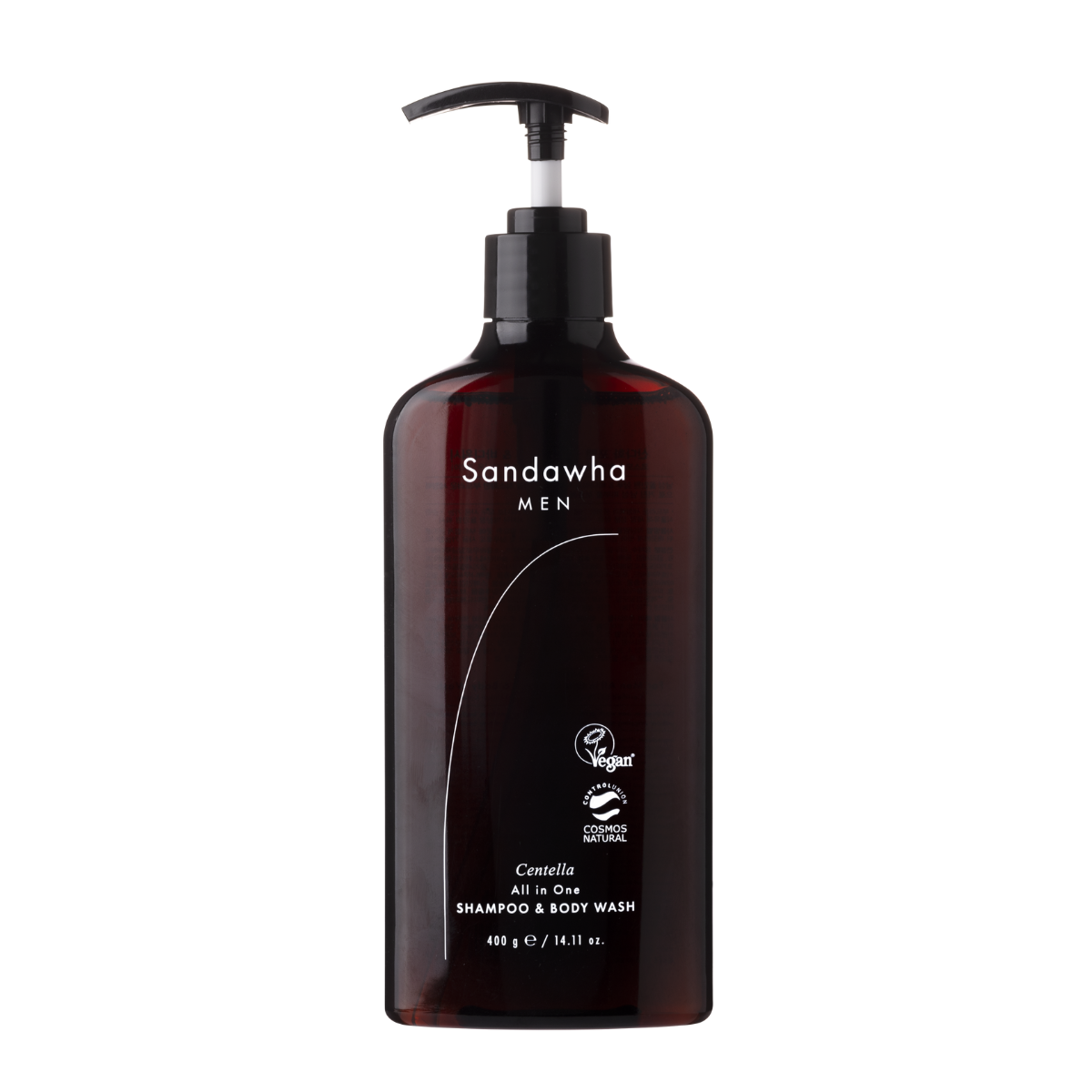 ساندوها للرجال شامبو وغسول للجسم (400 جرام)