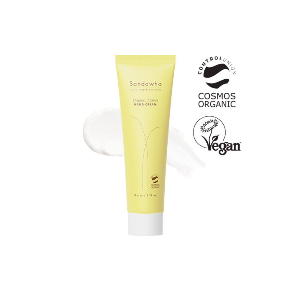 Sandawha Organic Lemon Hand Cream