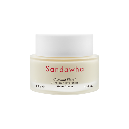 كريم سانداوا المرطب فائق الثراء بخلاصة ماء الكاميليا الزهري