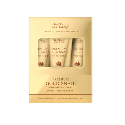 Gold Snail Hand Cream Set 80ml x 3