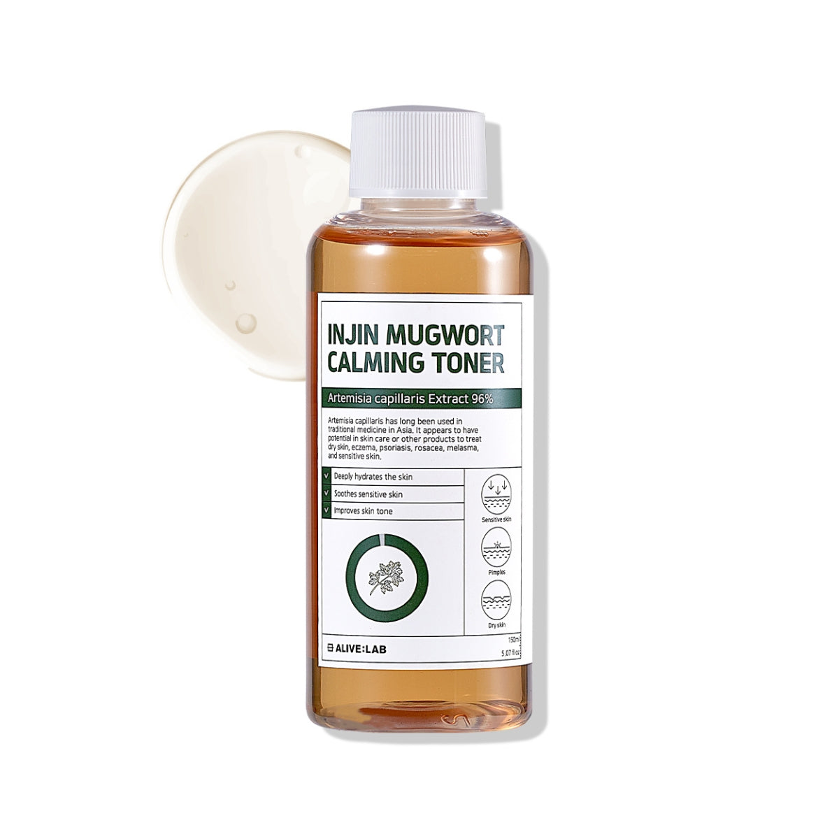 INJIN MUGWORT CALMING TONER 150ml